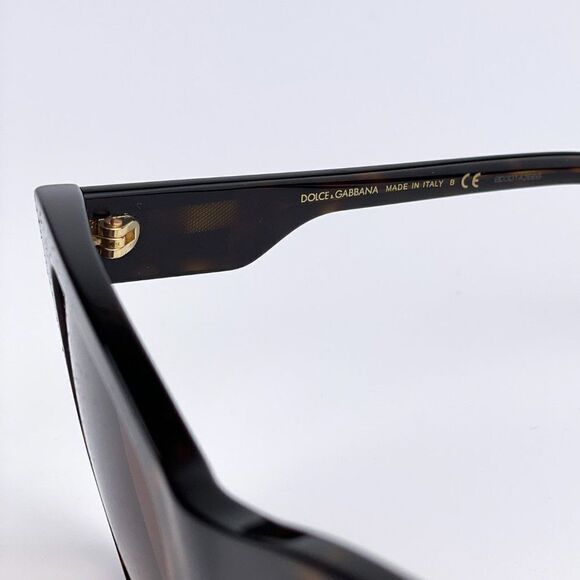 NEW D&G DG4384 502/13 Havana Brown Gradient Square Women Sunglasses - Picture 10 of 10